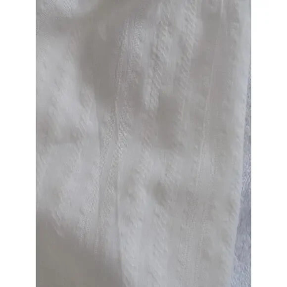 Old Navy dress shift puffy short sleeves pockets ivory size XXL NWT - Picture 9 of 10